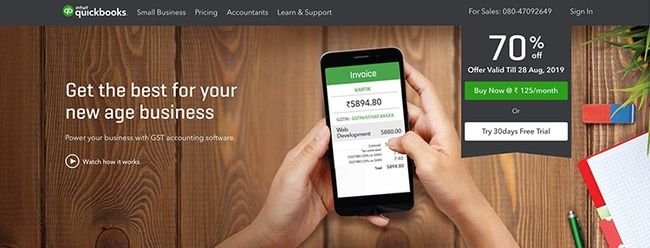 QuickBooks المحاسبة أفضل التطبيقات الإنتاجية