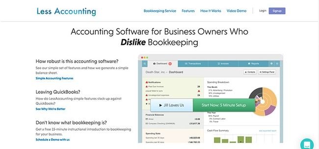 Less Accounting أحد أفضل تطبيقات الإنتاجية المحاسبية