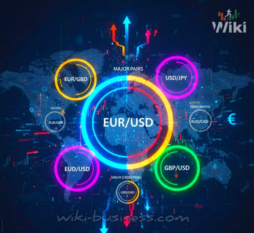 فهم أزواج العملات في سوق الفوركس: دليلك الشامل للعملات الرئيسية، الثانوية، والغريبة