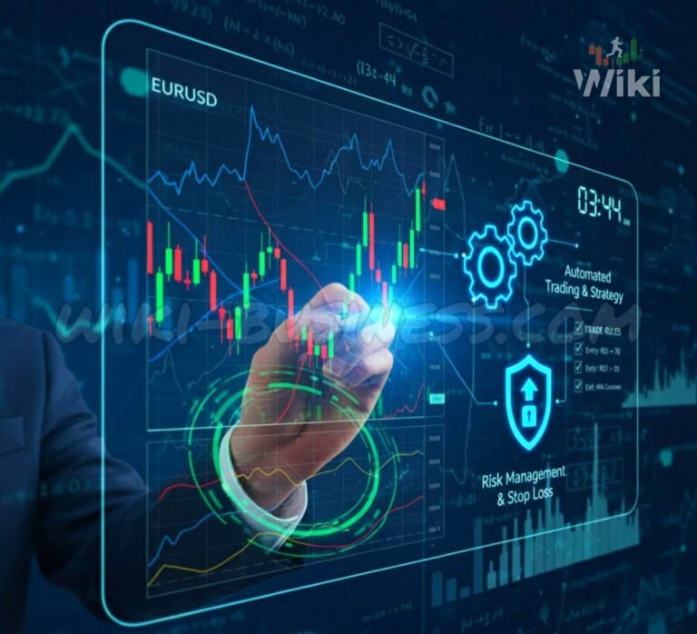 استراتيجيات تداول الفوركس وإدارة المخاطر: دليلك لتعلم بناء خطة تداول فعالة، تحديد نقاط الدخول والخروج، وحماية رأس مالك بذكاء.