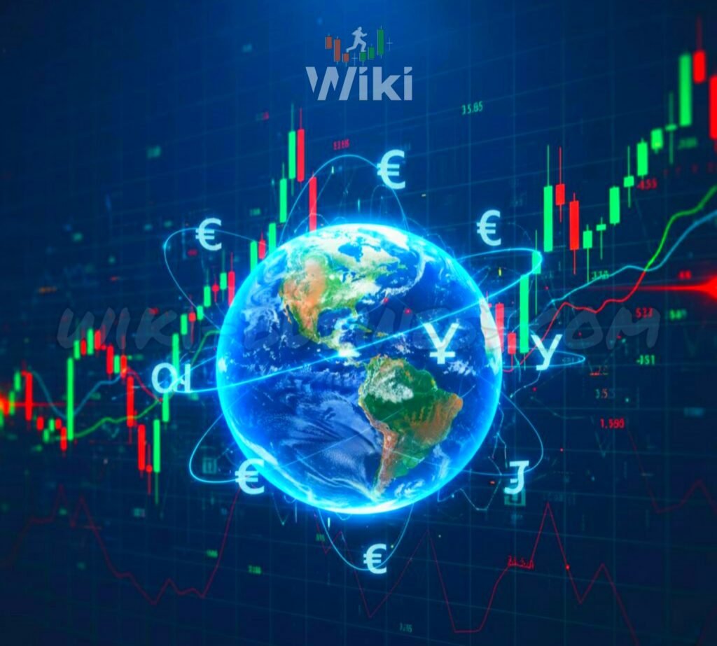 الفوركس: الدليل الشامل لتداول العملات. اكتشف أكبر سوق مالي في العالم (24/5)، كيف يعمل بنظام الأزواج، ومخاطر وفوائد الرافعة المالية للمبتدئين.